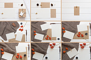 Set Mockups. ON WHITE, a Print Template by Mockups4you (Thumbnail 3 of 8)