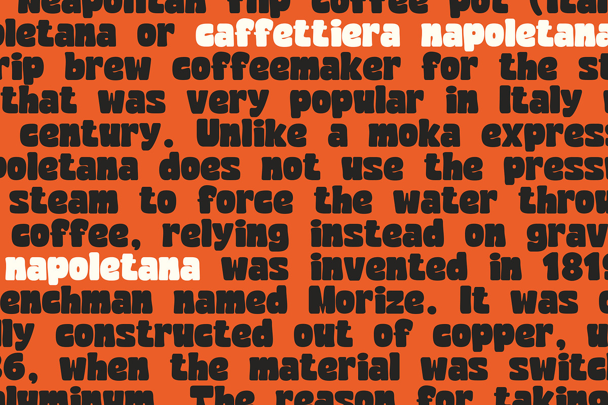 Sunny Funky Bold Display Font, a Sans Serif Font by Heinzel Std (Photo 3 of 10)