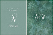 FloraVerde: Botanical Backgrounds, a Background Graphic by alonahaidash (Thumbnail 7 of 12)