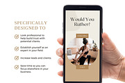 Health & Wellness Instagram Stories, a Social Media Template by Ciera Design Templates (Thumbnail 3 of 8)