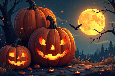Spooky Halloween Night