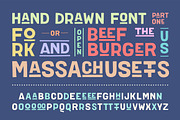 Alphabet, letter set, hand drawn, an Illustration by Foxys Graphic (Thumbnail 1 of 2)