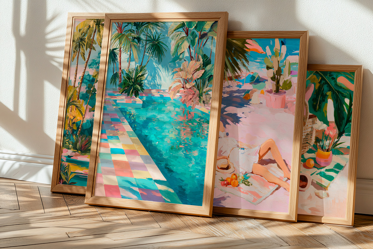 112 Tropical Prints Gallery, a Background Graphic by Feelsoul (Photo 4 of 14)