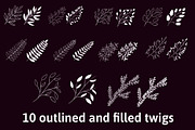 Wreath maker kit for Procreate, a Brush Add-On by Littlefield Design (Thumbnail 12 of 14)