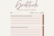 PLR/MRR Gratitude Journal - DFY, a Stationery Template by Brand Your Biz Co. (Thumbnail 7 of 10)