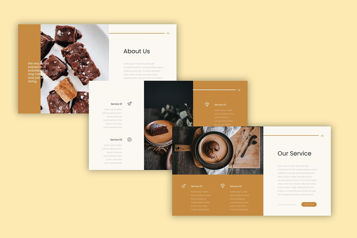 Labis - Cookies PowerPoint Template, a Presentation Template by riz creative studio (Photo 5 of 9)