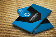 Modern Corporate Business Card CM017, a Business Card Template by annozio (Thumbnail 2 of 4)