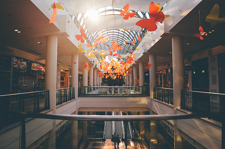 Shopping mall autumn background featuring shopping, autumn, and happy