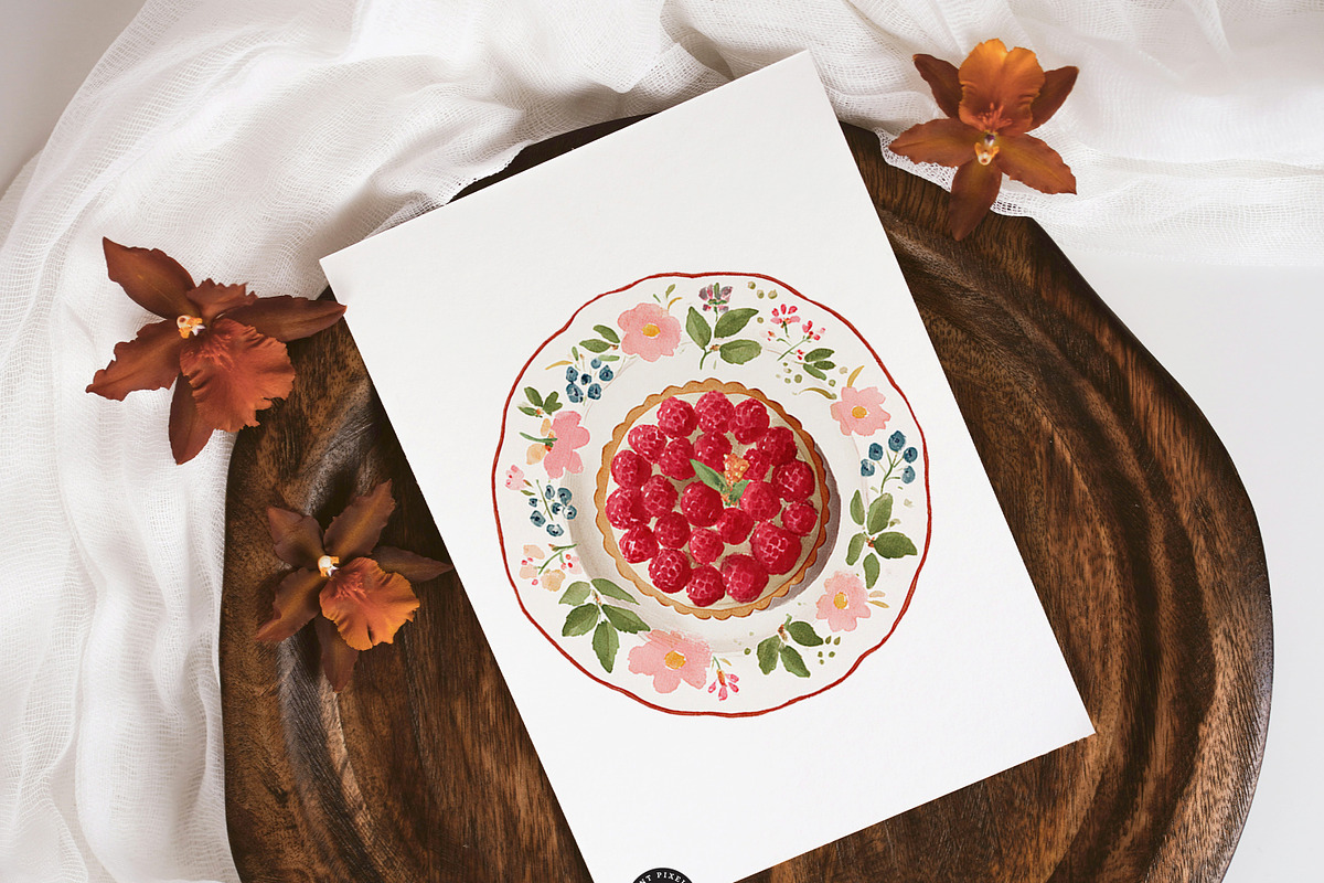 French Cafe Clipart - Cafe de Paris, a Decorative Illustration by PaintPixelCo (Photo 13 of 14)