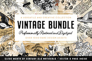 The Vintage Graphics Design Pack, a Decorative Illustration by Century Library (Thumbnail 1 of 14)