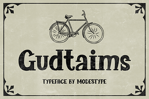 GUDTAIMS - Classic Comic Font