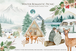 Winter Romantic Picnic
