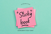 Sticky Book Modern Handwritten Font, a Sans Serif Font by Formatika Studio (Thumbnail 1 of 6)