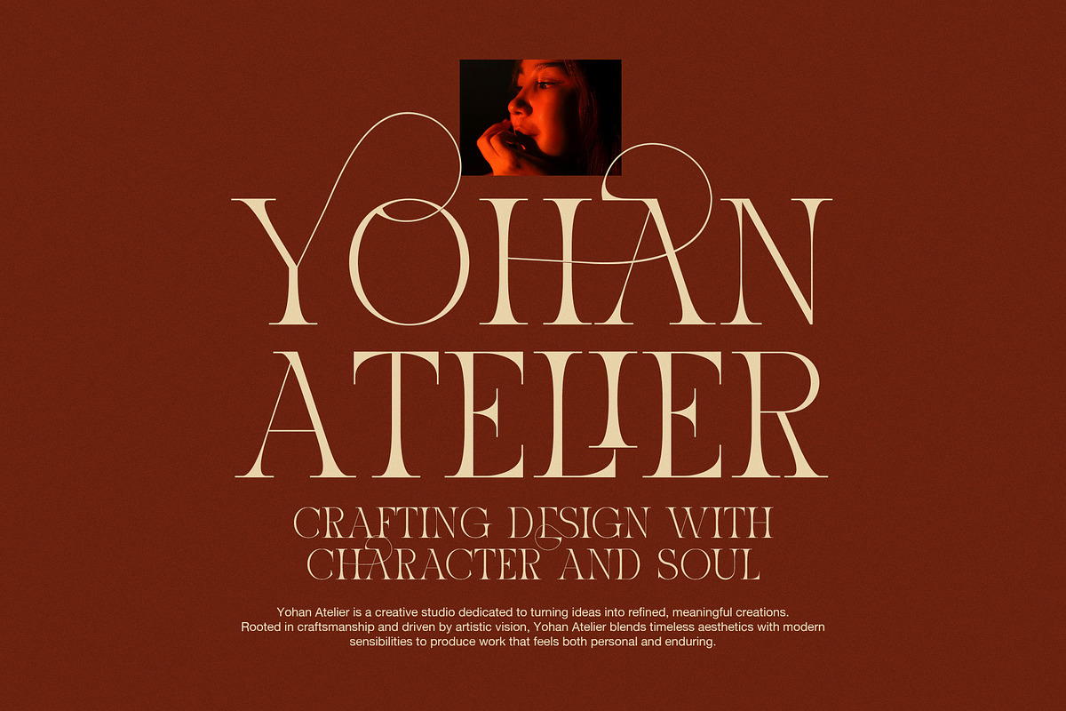 Asemok Elegant Serif Font, a Serif Font by Graphicxell (Photo 2 of 8)