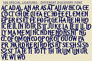 Different Discovery Font, a Serif Font by 177Studio (Thumbnail 8 of 8)