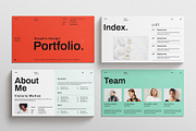 Design Portfolio Presentation, a Presentation Template by E-Type (Thumbnail 2 of 5)