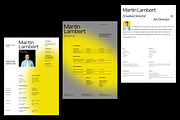Creative Resume Template, a Resume Template by zroch design (Thumbnail 2 of 7)