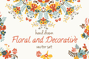 Hand Drawn Floral Pack, an Object Graphic by Sunny Design (Thumbnail 1 of 5)