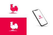 Monochrome Rooster Logo Design, a Branding & Logo Template by Artnivora.Std (Thumbnail 2 of 4)