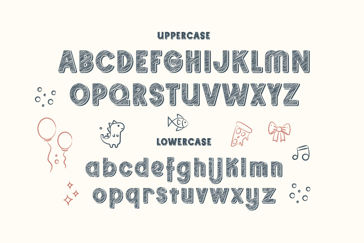 Sketchup – Adorable Scribble Font, a Font by Typefactoryco (Photo 2 of 10)