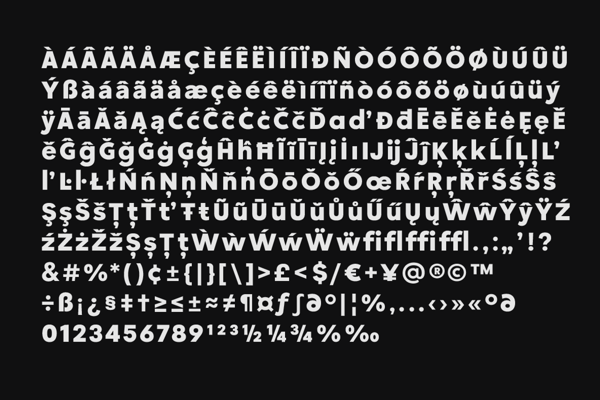 Nuventa - Humanist Geometric Fonts, a Sans Serif Font by Yukita Creative (Photo 11 of 11)