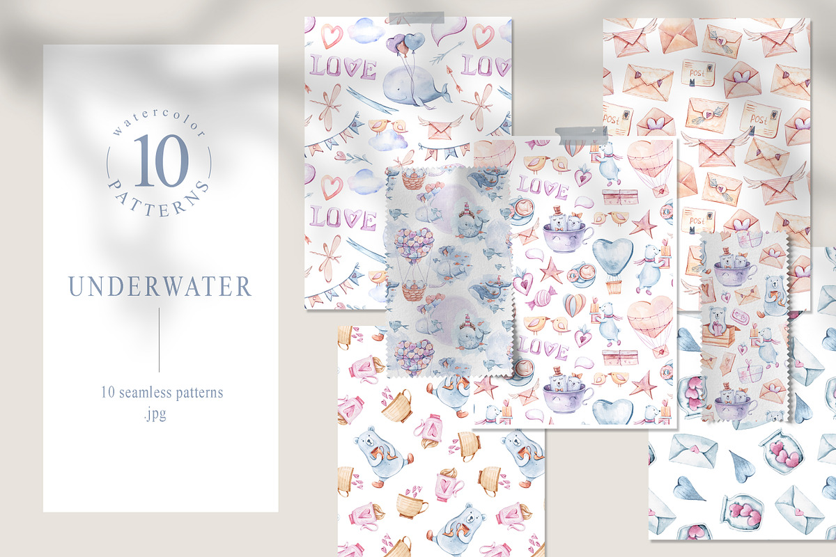 SALE!-70% OFF Nursery bundle, a Pattern Graphic by Tiana Geo (Photo 2 of 6)