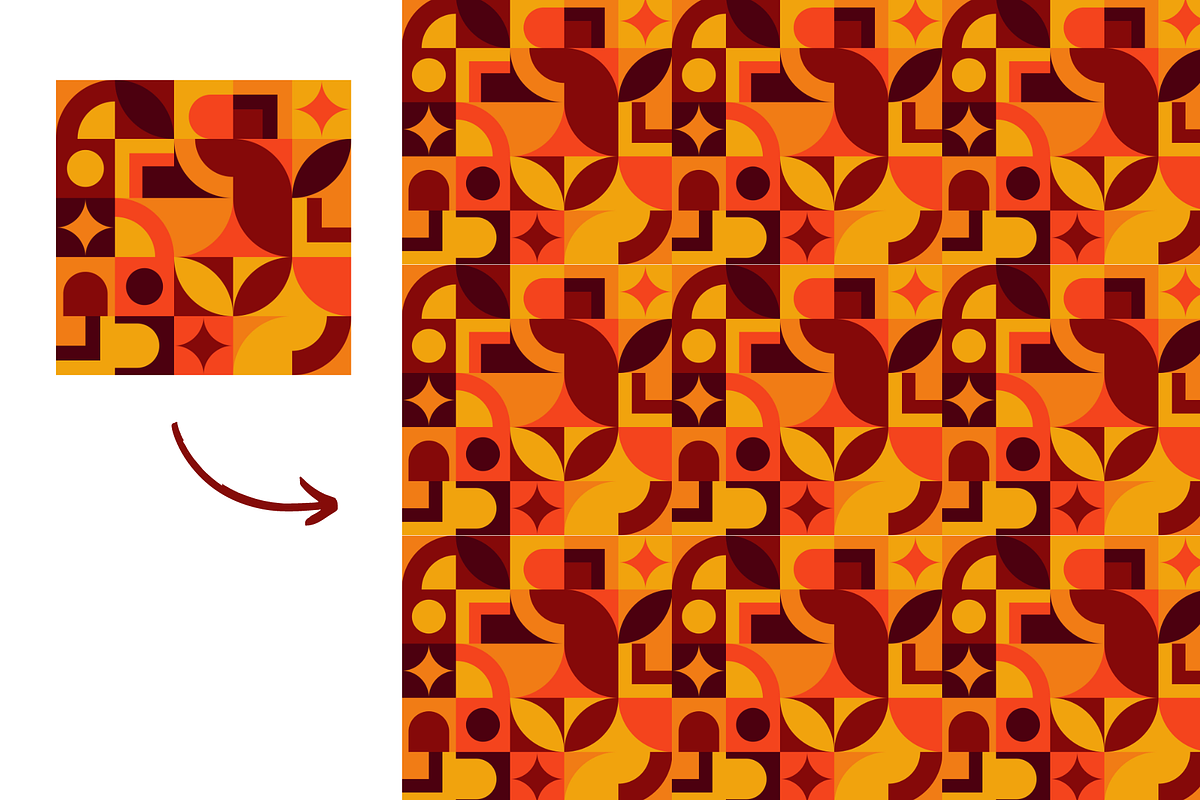 Neo Geo Abstract Geometric Pattern, a Pattern Graphic by ItsReksita Pattern (Photo 3 of 10)