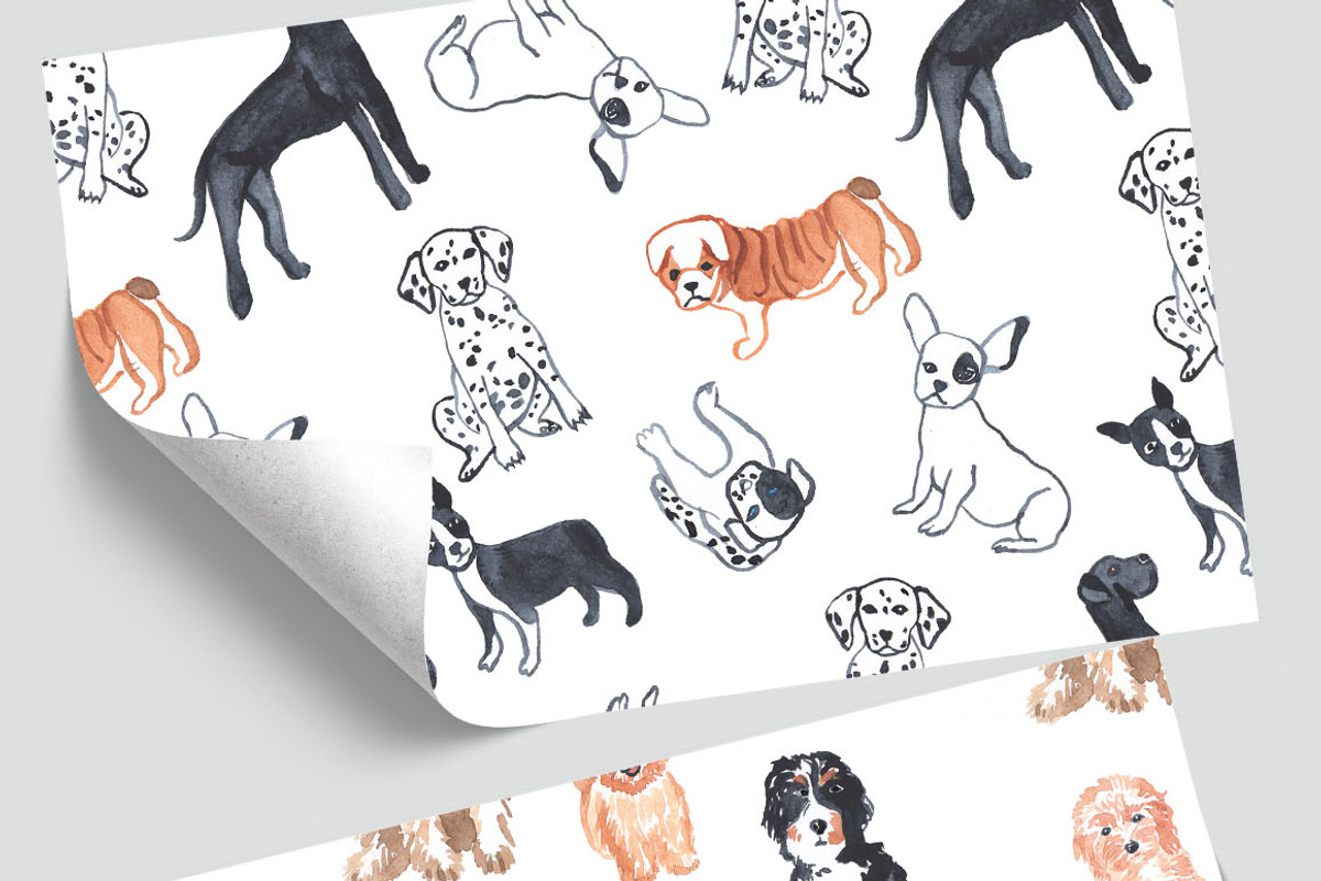 Good dog. Animal set, an Animal Illustration by Anyuka (Photo 3 of 6)