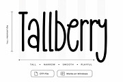 Tallberry – Playful Handwritten Font, a Handwritten Font by Wow Magic (Thumbnail 1 of 6)