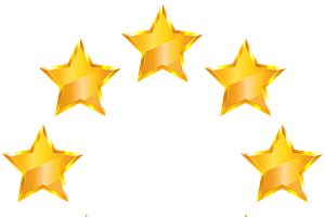 gold stars arranged in a circle, an Object Graphic by JYa_Design