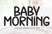 Baby Morning | Script Font