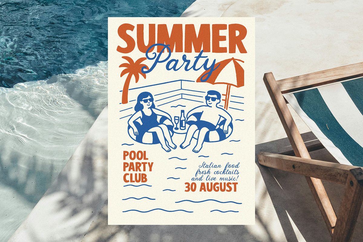 Martini & Lobster playful duo font, a Handwritten Font by BilberryCreates (Photo 10 of 10)