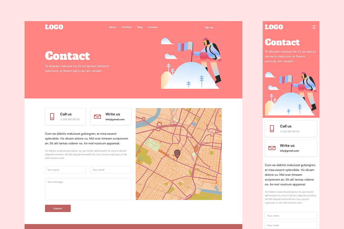 RETEM – Responsive Templates, a Landing Page Template by laaqiq (Photo 18 of 25)