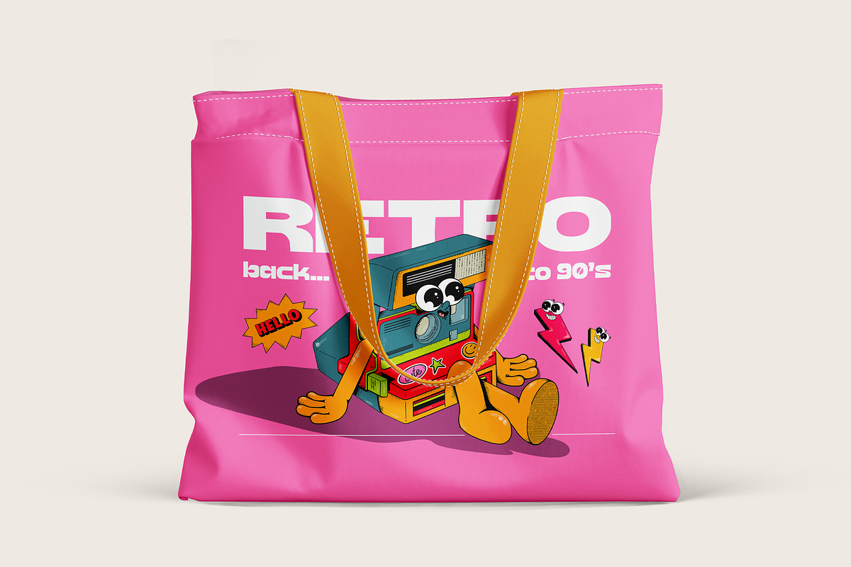 Retro Clipart – Nostalgic Characters, an Object Illustration by Alina Sh (Photo 4 of 9)