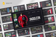 Soccer Football Google Slides, a Presentation Template by fluffstudio (Thumbnail 1 of 4)