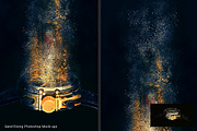 Sand Rising Photoshop Mock-ups, an Action Add-On by SlideSalad (Thumbnail 18 of 21)