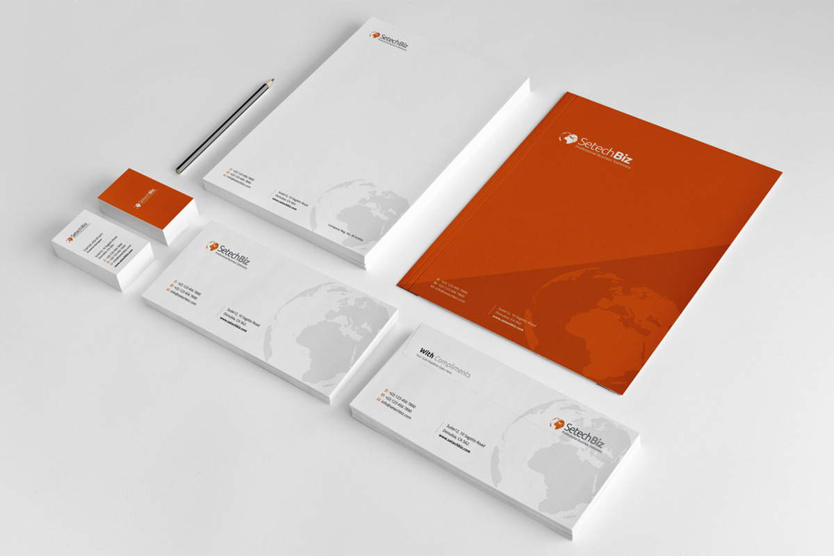 Stationary Design v2, a Stationery Template by Miyaji75 (Photo 2 of 12)