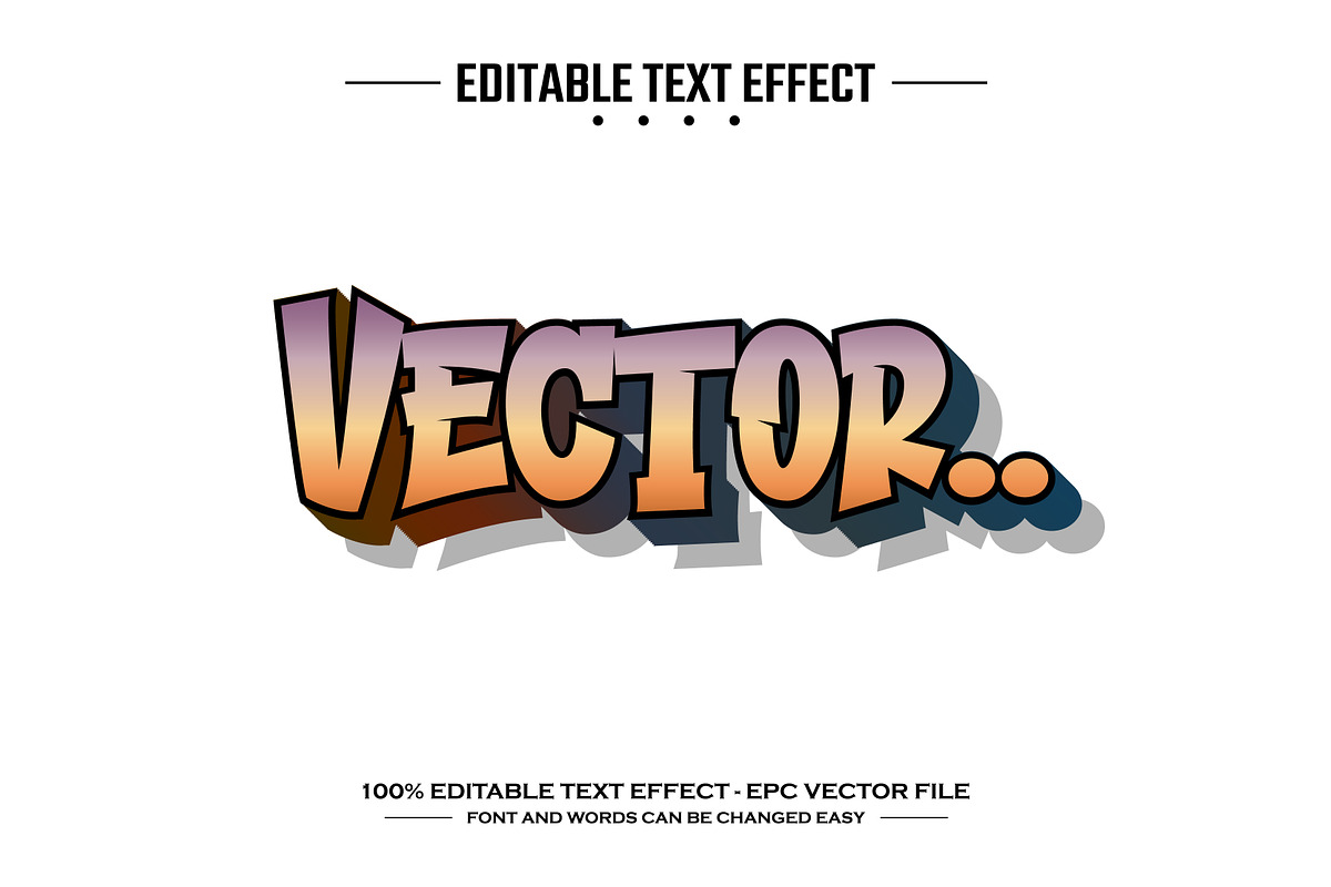 We did it 3D editable text effect, a Layer Style Add-On by nicemorning (Photo 2 of 3)
