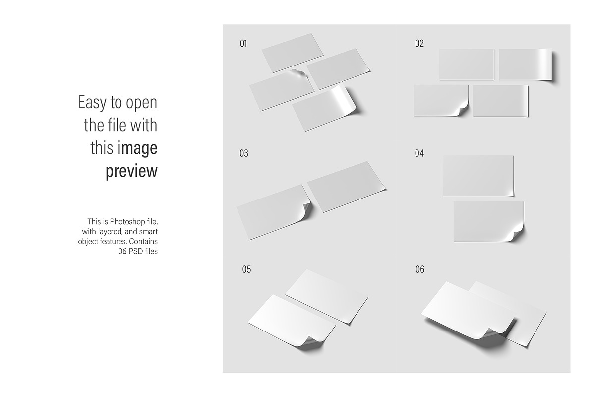 Sticker Mockups, an Advertising Mockup by graphiccrew (Photo 10 of 10)