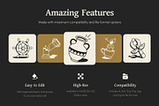 History Drawing Art Set, an Outline Icon by Vectors Market (Thumbnail 2 of 7)
