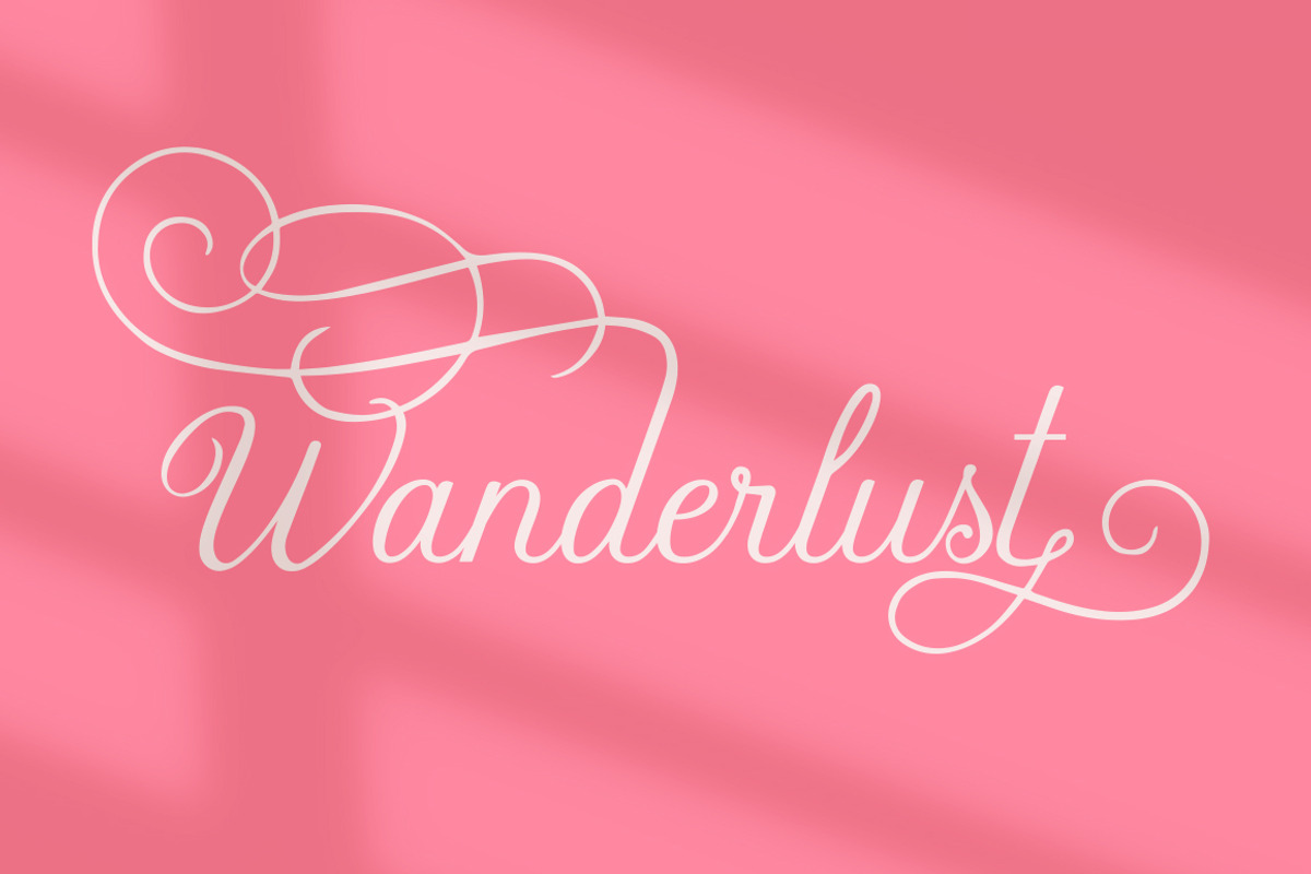Just Hello Script Font preview 3