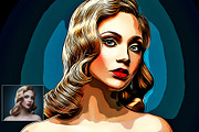 Premium Cartoon Oil Paint, an Action Add-On by U_Design (Thumbnail 4 of 11)