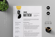 2 Resume/CV Bundle, a Resume Template by Reuix Studio (Thumbnail 3 of 11)