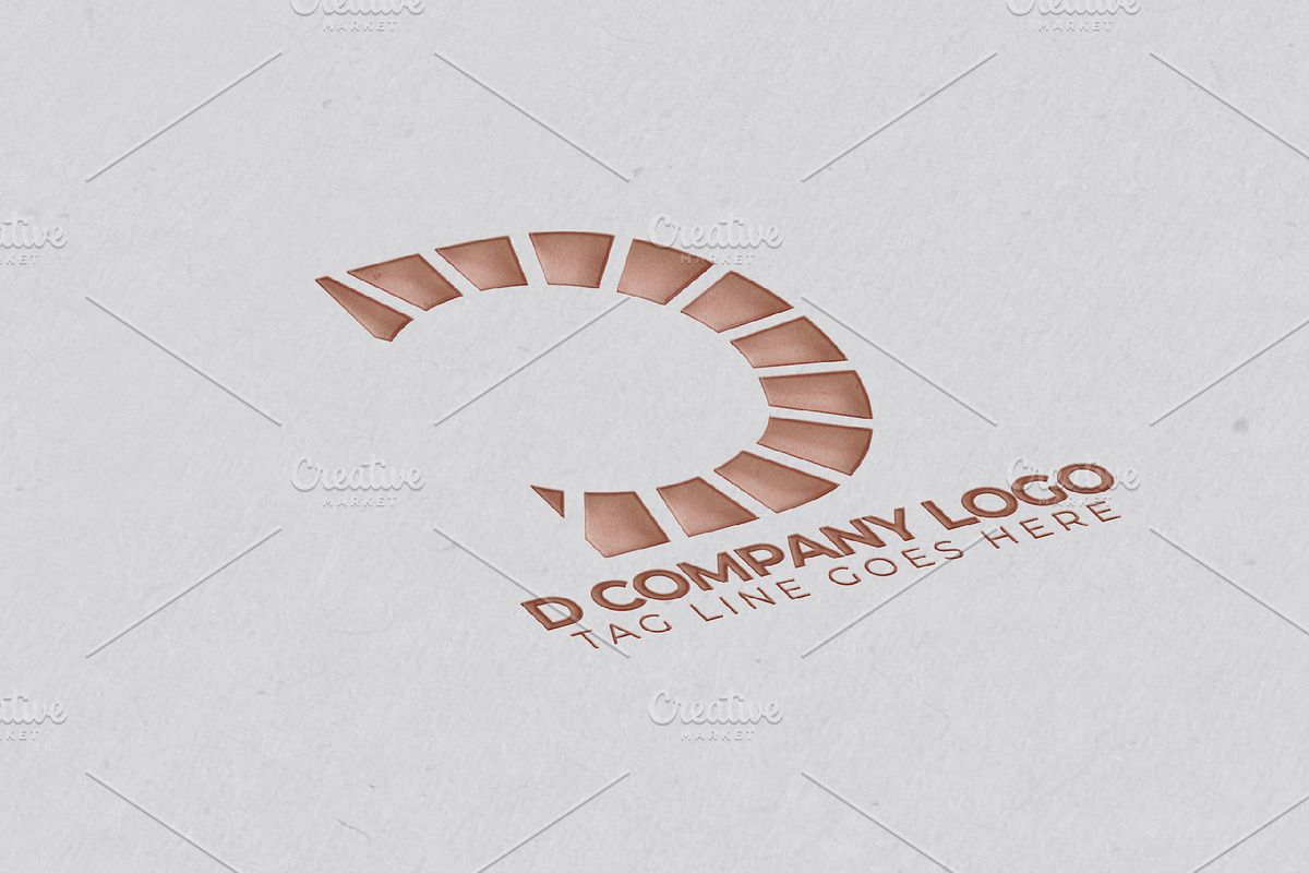 D Letter Color Company Logo Template, a Branding & Logo Template by arslantanoli (Photo 3 of 4)