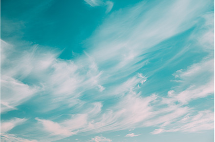 Natural Blue Light Cloudy Sky, a Nature Photo by Our Amazing World