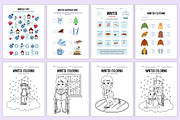 Kindergarten Winter Workbook Canva, a Stationery Template by Shumaya (Thumbnail 4 of 6)