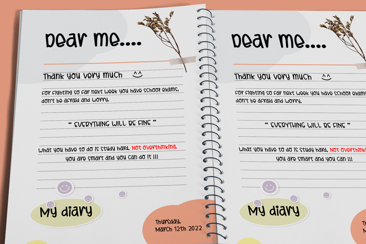 Teen Days - Diary Kids Font, a Sans Serif Font by Modestype Studio (Photo 7 of 10)