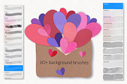 Canvas background brush BUNDLE, a Brush Add-On by Let's Art (Thumbnail 2 of 21)