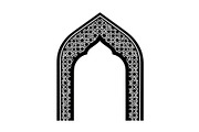 Islamic Arch Window Vector Bundle, an Illustration by yasushie (Thumbnail 24 of 51)