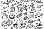 Cute doodle cartoon coffee shop, a Food Illustration by Voodz_shop (Thumbnail 2 of 3)
